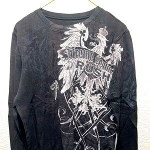 Extreme Courture George St.Pierre thermal Shirt, size M